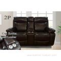 Leather Manual Recliner Loveseats Sofa